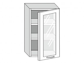 19.50.3 Шкаф настенный (h=913) на 500мм с 1-ой стекл. дверцей в Сухом Логу - suhoj-log.магазин96.com | фото