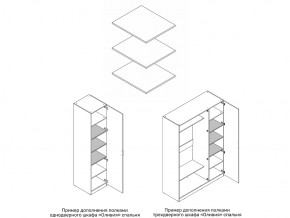 Комплект полок шкафа 1 дверного или 3 дверного в Сухом Логу - suhoj-log.магазин96.com | фото
