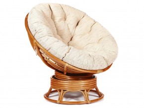 Кресло-качалка Papasan w 23/01 B с подушкой Cognac, ткань Старт в Сухом Логу - suhoj-log.магазин96.com | фото