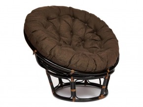 Кресло Papasan 23/01 W с подушкой Antique brown, ткань Коричневый в Сухом Логу - suhoj-log.магазин96.com | фото