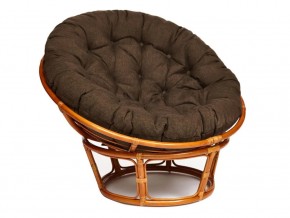 Кресло Papasan 23/01 W с подушкой Cognac, ткань Коричневый в Сухом Логу - suhoj-log.магазин96.com | фото