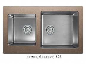 Мойка комбинированная Tolero twist TTS-840 Темно-бежевый 823 в Сухом Логу - suhoj-log.магазин96.com | фото