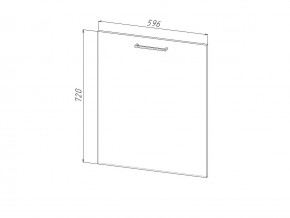 П 60 Комплект для посудомоечной машины 600 мм (цоколь + фасад) ЛДСП в Сухом Логу - suhoj-log.магазин96.com | фото