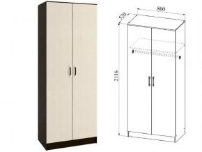 Шкаф 2 двери Ронда ШКР800.1 венге/дуб белфорт в Сухом Логу - suhoj-log.магазин96.com | фото