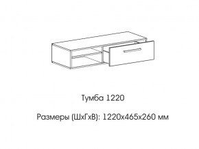 Тумба 1220 (низкая) в Сухом Логу - suhoj-log.магазин96.com | фото